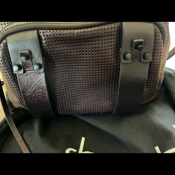 She + Lo Dark Wine Shoulder/Crossbody Bag - Picture 9 of 10